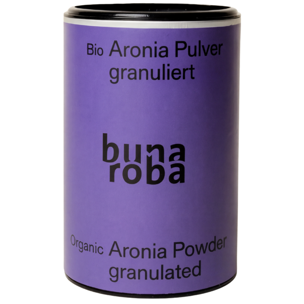 Poudre d'aronia granulée Bio Suisse
