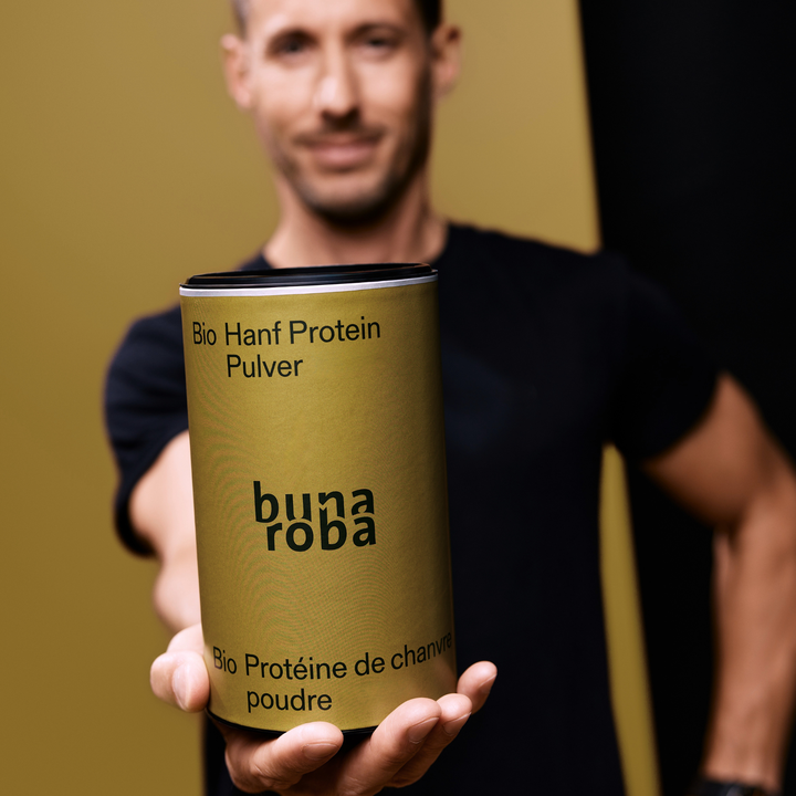 Organic hemp protein powder