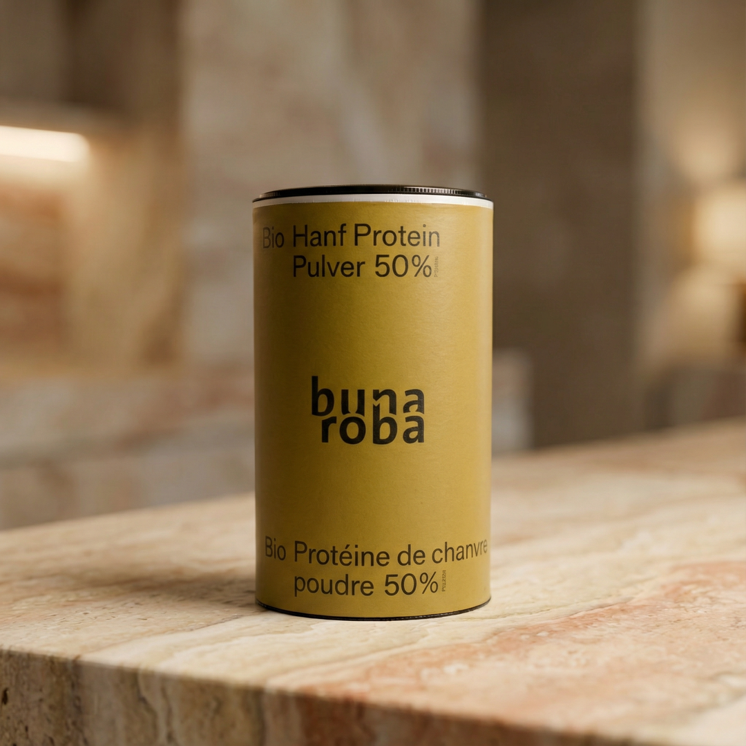 Organic hemp protein powder