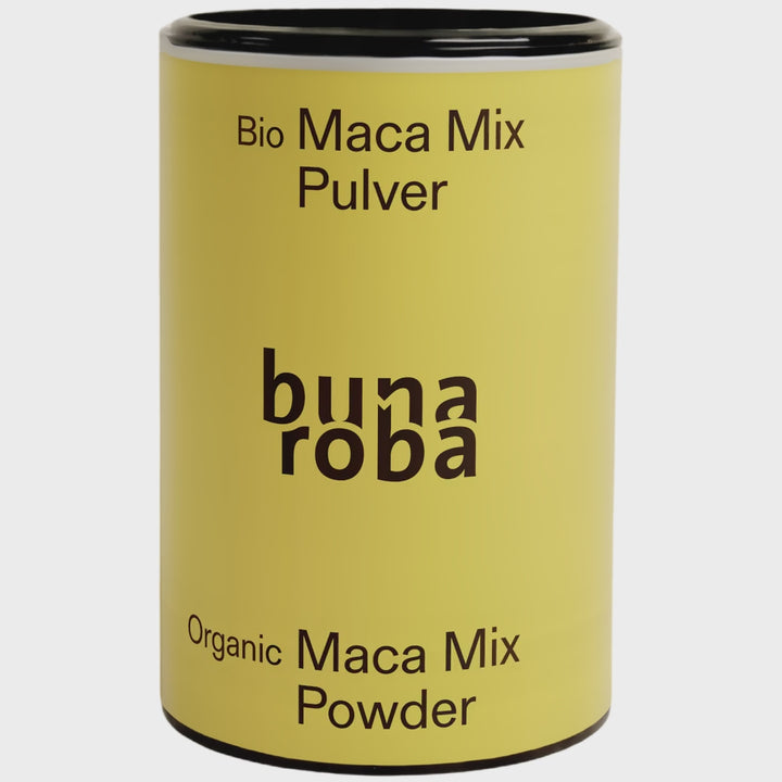 Bio Maca Mix Pulver, rundum
