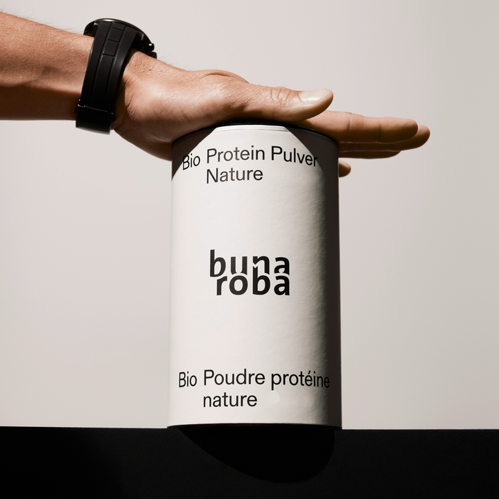 Poudre de protéines biologiques Nature